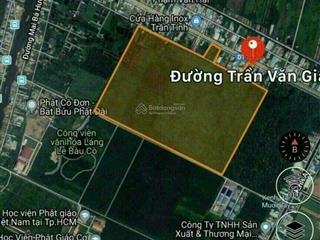 Bán quỹ đất tặng da 1/500 2mt trần văn giàu, vĩnh lộc tp hcm