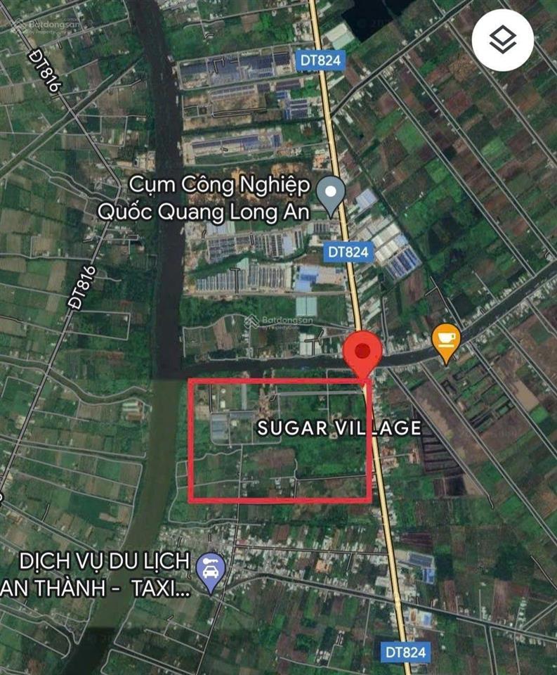 Quỹ đất ptda 48ha (skc) mt đường đt 824, xã lương hòa, huyện bến lức, long an