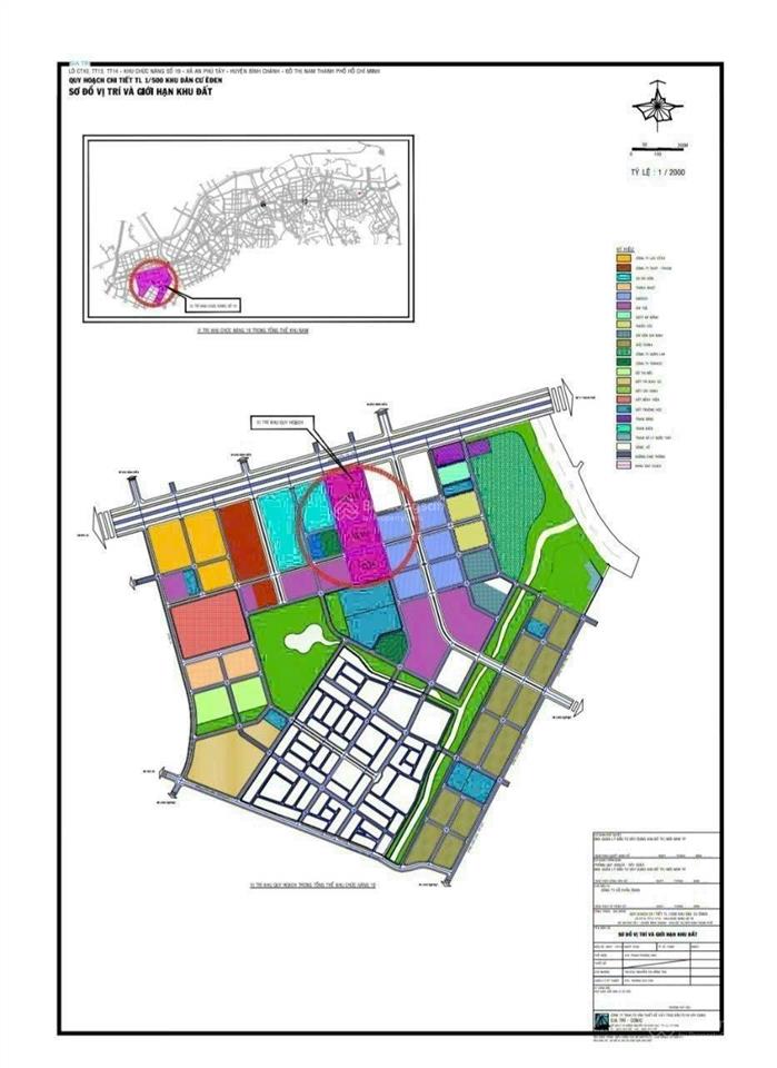 M&a da eden mt nguyễn văn linh, bình chánh dt 9.3ha, da eden 75.386m2 + 17.614m2 hộ dân mở rộng da