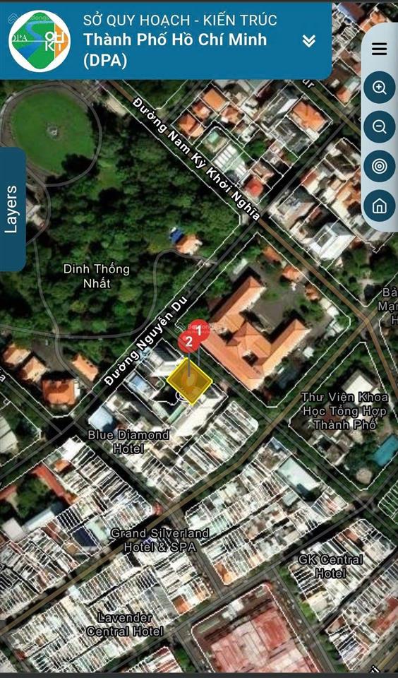Bán đất tặng nhà c4 số 37 nguyễn trung trực, bến thành, quận 1 tp hcm