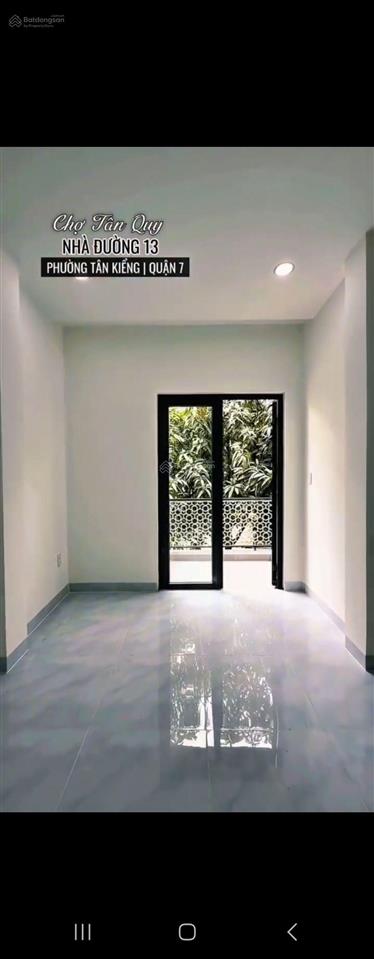 Ngay chợ tân quy  bán nhà mặt tiền đường số 13 phường tân kiểng, quận 7 (p. tân hưng mới)