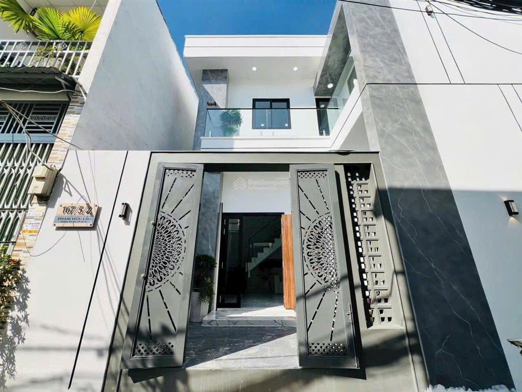 Nhà mới 2 tầng full nội thất 167 phạm hữu lầu, p. tân mỹ, quận 7. giá 6,1 tỷ