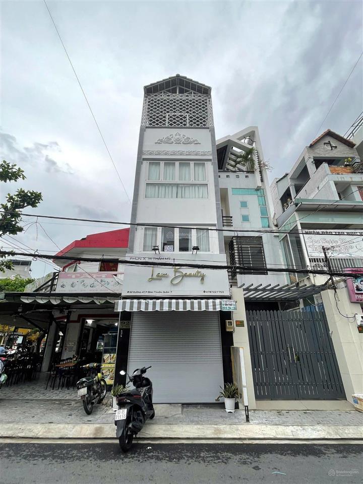 Bán nhà mt đường số 47  lâm văn bền  q7. có hợp đồng thuê 18tr/th.
giá 5ty8 thương lượng
