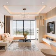 Cho thuê ch the privia khang điền, dt 2pn+2wc 70m2 giá 10tr/tháng , view đẹp.   0933 813 ***.