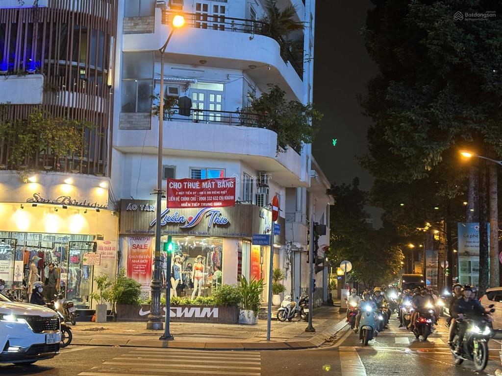 Cho thuê mặt bằng góc 2 mt nam kỳ khởi nghĩa đbp, quận 3, phù hợp spa / showroom (không f&b)