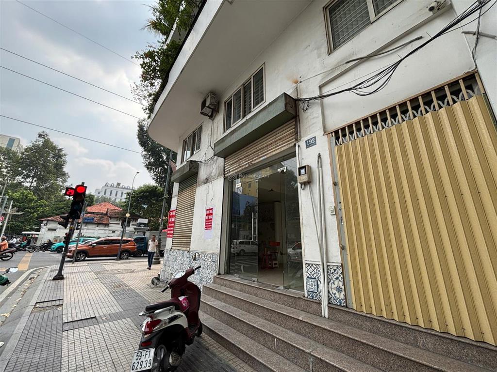 Cho thuê mặt bằng góc 2 mt nam kỳ khởi nghĩa đbp, quận 3, phù hợp spa / showroom (không f&b)
