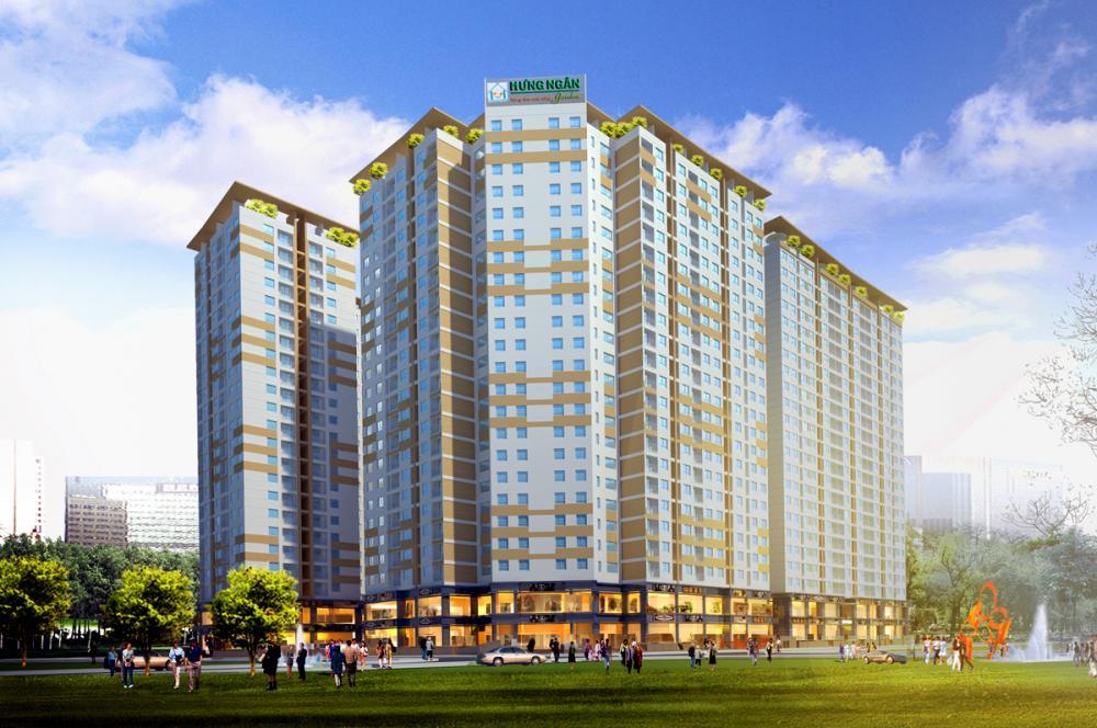 Bán chung cư hưng ngân garden  dt 70m2.2pn giá 2.6 tỷ  0909 563 *** hưng
