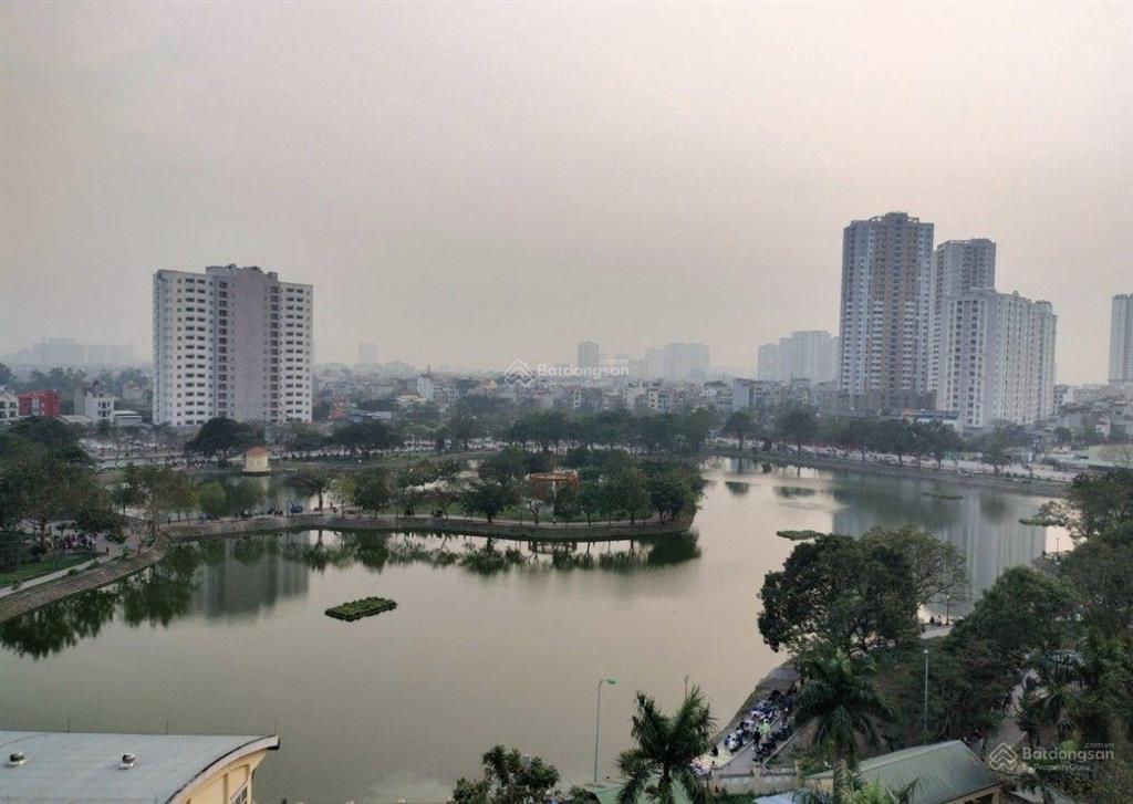 Bán nhà mặt hồ đền lừ 9 tầng thang máy kinh doanh  văn phòng