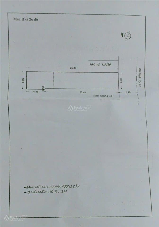 Mtkd nguyễn quang diêu  ngang 4m7x26 (118m2)  đường 20m giá 12.9 tỷ
