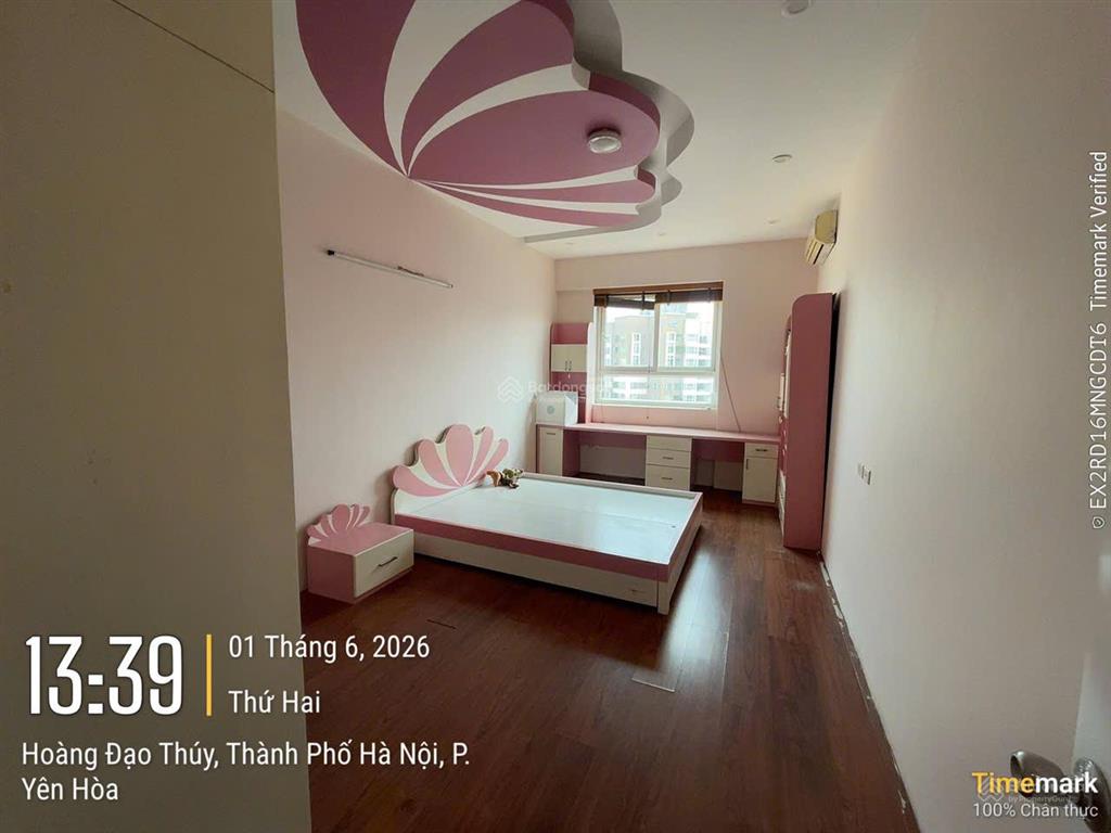 Cho thuê chung cư 34t hoàng đạo thúy 146m2, 3 pn, đầy đủ đồ đẹp 19 triệu/th   0915 351 ***