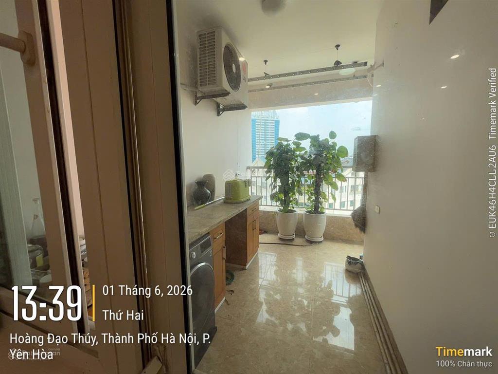 Cho thuê chung cư 34t hoàng đạo thúy 146m2, 3 pn, đầy đủ đồ đẹp 19 triệu/th   0915 351 ***