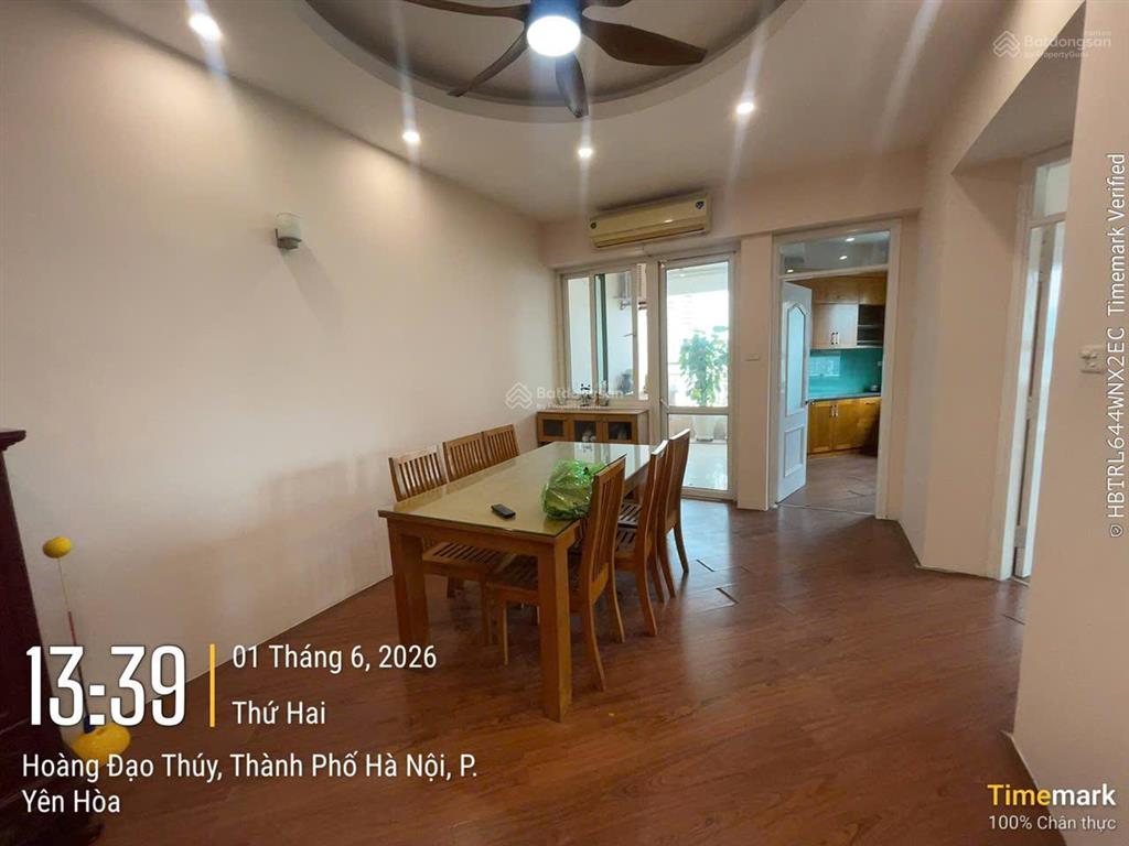 Cho thuê chung cư 34t hoàng đạo thúy 146m2, 3 pn, đầy đủ đồ đẹp 19 triệu/th   0915 351 ***