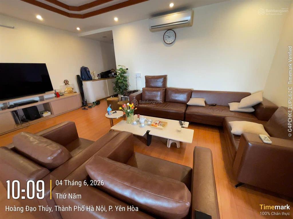 Cho thuê chung cư n05 hoàng đạo thúy, 152m2, 3pn, đầy đủ nội thất đẹp và sang trọng, 22 tr/tháng
