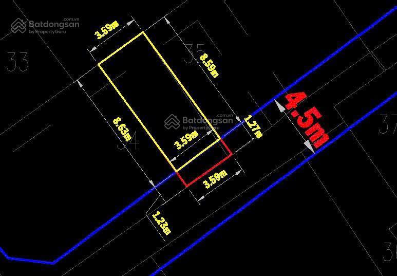 Siêu phẩm khuân đất vị trí đắc địa ngay gần đối diện landmak 81, 35.4m vuông vức, 4.8 tỷ