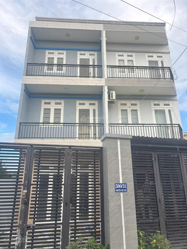 Bán nhà 3 tầng  8,8x17  8pn  hẻm 5m  gần trường lái thành công  nhà bè  nhỉnh 6 tỷ