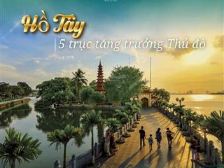 Căn hộ 3pn vị trí kim cương hồ tây giá trị tích sản bền vững