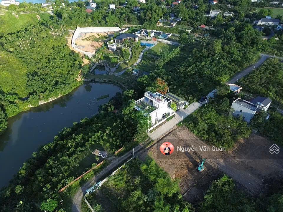 Chỉ 3,45 tỷ! sở hữu đất biệt thự 550m² lô góc cạnh hồ đồng chanh, lương sơn.  0988 112 ***