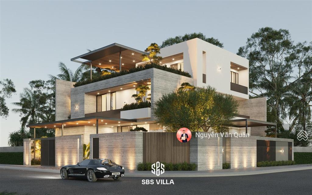 Lô góc 2 mặt tiền hiếm an khang villa 200m, 5 tầng + hầm, ngay công viên thiên văn học