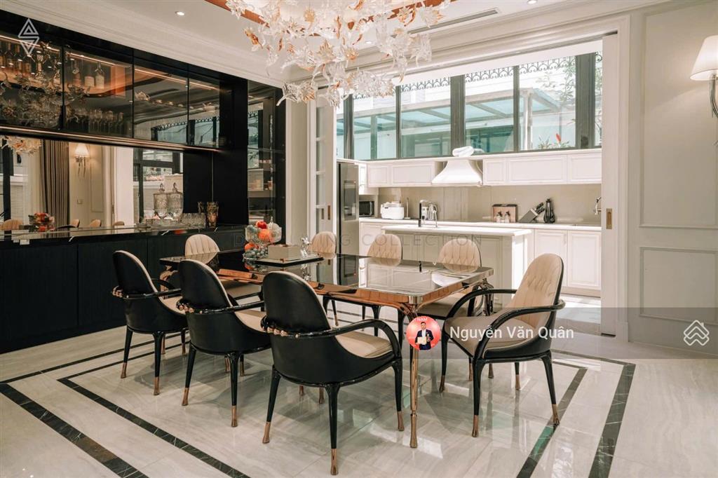 Lô góc 2 mặt tiền hiếm an khang villa 200m, 5 tầng + hầm, ngay công viên thiên văn học