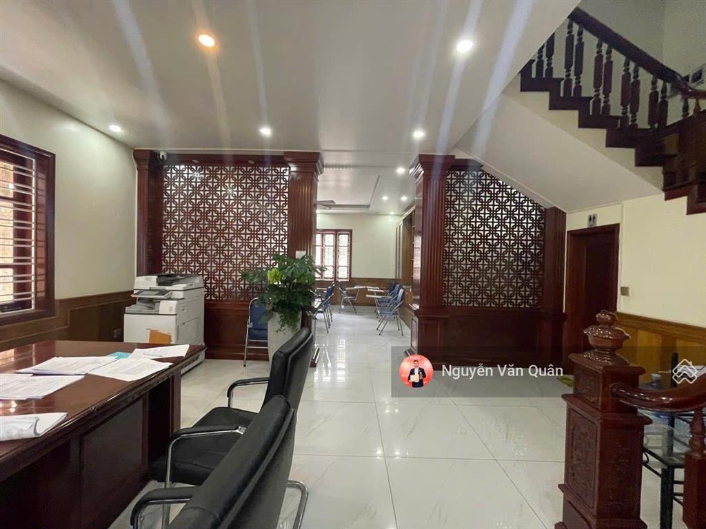 Lô góc 2 mặt tiền hiếm an khang villa 200m, 5 tầng + hầm, ngay công viên thiên văn học