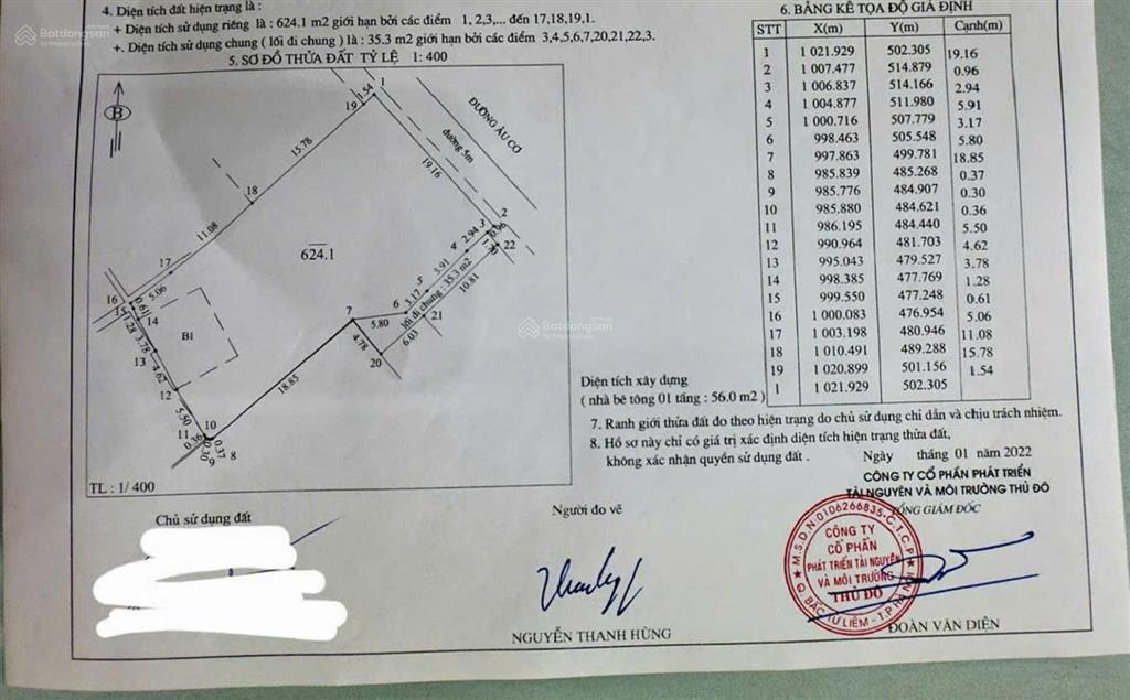 Bán nhanh 600m2 đất mặt phố âu cơ gần trịnh công sơn, 2 thoáng, 600m2, mt 20m, 140 tỷ