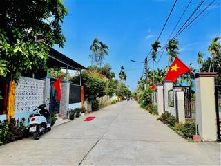 Chỉ nhỉnh 3 tỷ sỡ hữu ngay lô đất hội an 200m2 ngang 10m  đường hiện trạng 5.5m