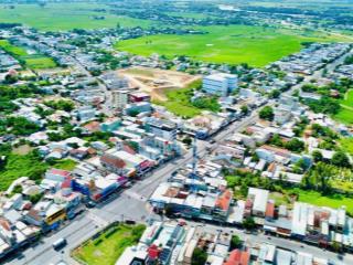 Bán gấp lô đất mặt tiền ql1a ngay trung tâm thị trấn nam phước  ngang 6.3m nở hậu 7m