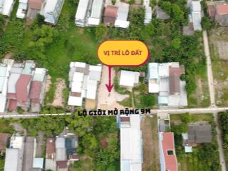 Trung tâm nam phước gần ql1a  lộ giới giao thông 9m  107m2  nở hậu gần 9m  giá chỉ 580tr