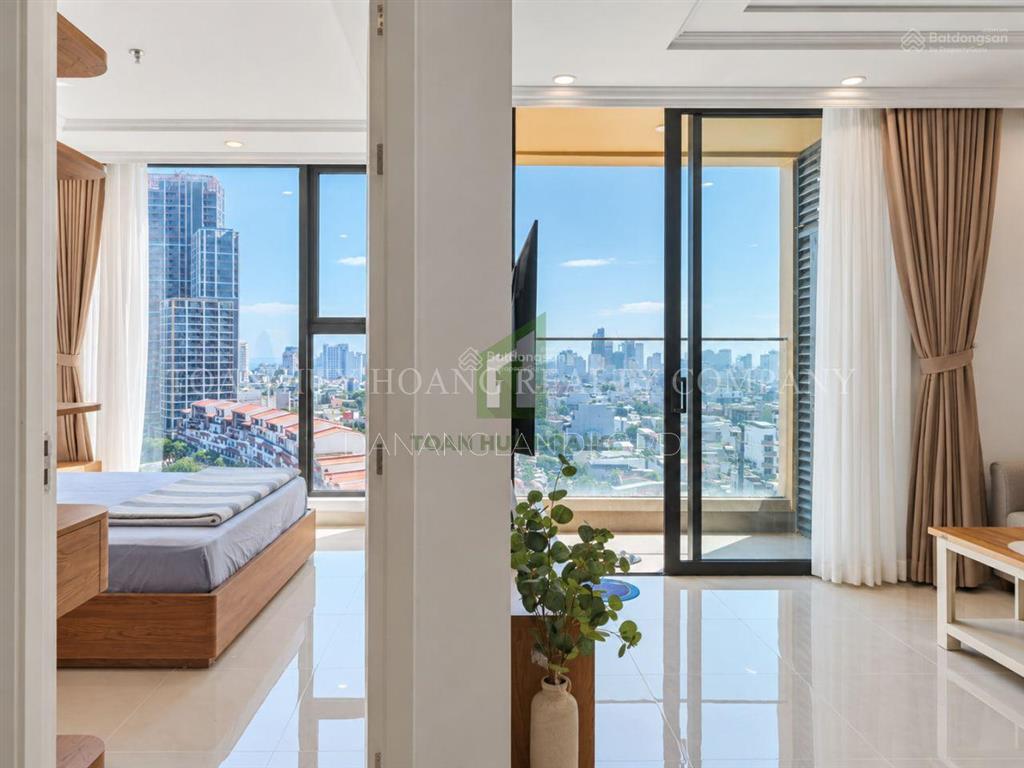 Cho thuê căn hộ 1 phòng ngủ cao cấp tại panoma đà nẵng, 55m2, giá 21 triệu vnd