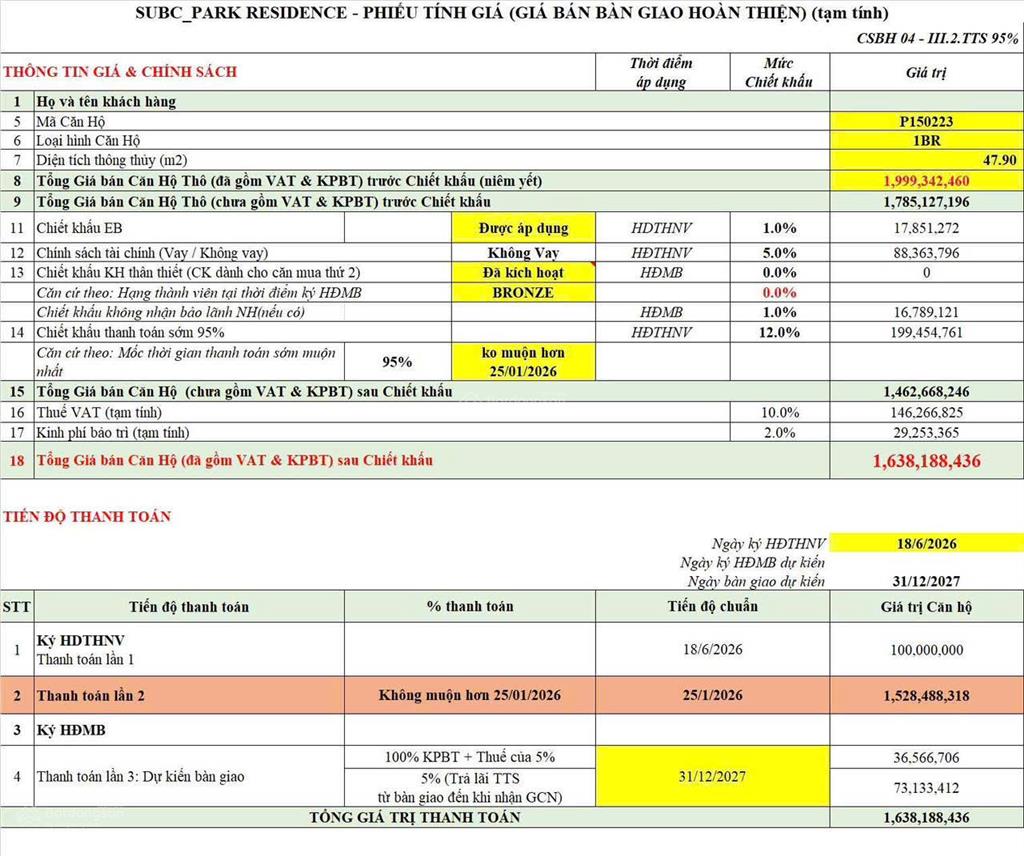 1,6 tỷ có ngay căn hộ 3 ngủ tại dự án sun hà nam nội thất cơ bản chỉ xách vali về ở