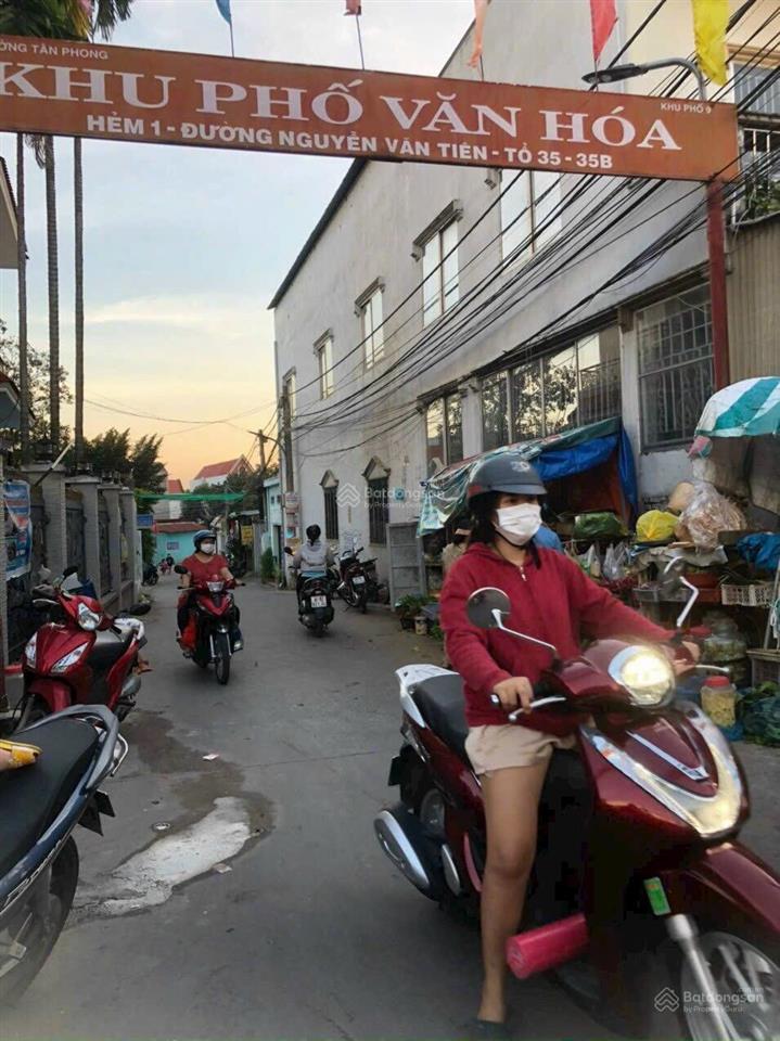 Bán nhà 1 lầu 1 trệt p. tân phong gần chợ 26 cách chợ chỉ 100m tiện ở và kinh doanh nhỏ