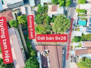 Chủ gửi bán đất mặt tiền đường nguyễn bảo đức phường tam hiệp