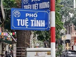 Nhà mặt đường gần ngã tư tuệ tĩnh  triệu việt vương ôtô kd vô địch vỉa hè rộng, 68m2x5t, giá 38tỷ