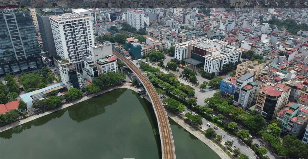Bán nhà mặt phố view trực tiếp hồ hoàng cầu 125m 3 tầng giá 71 tỷ,  a hà 0936 168 ***