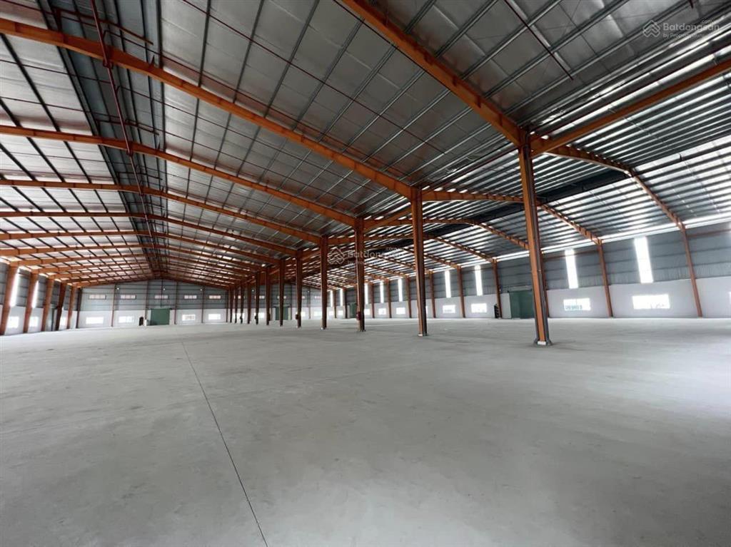 Cho thuê kho xưởng mặt tiền quốc lộ 1a, tân an, long an  giá rẻ 40k/m2  đường cont