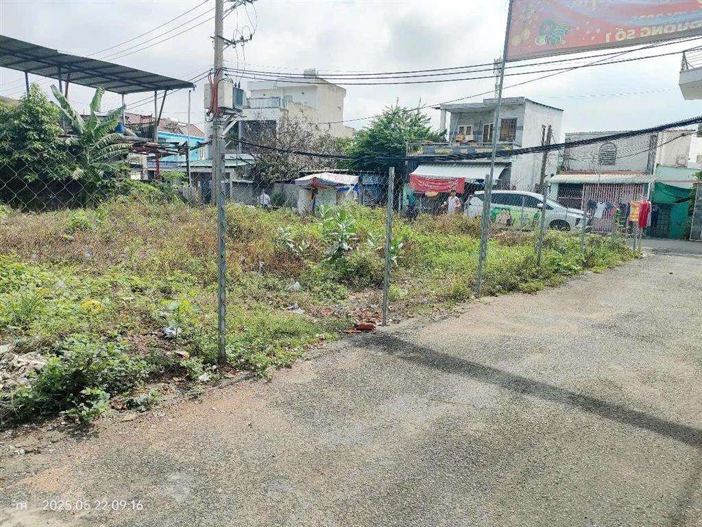 Bán đất mặt tiền đường số 1, phường linh xuân. diện tích đất công nhận 66.8m2 ngan