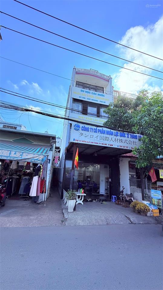 Bán nhà mặt tiền đường số 10, phường linh trung, nhà 1t 1 lửng 2l + hiên + sân sau. có 7p