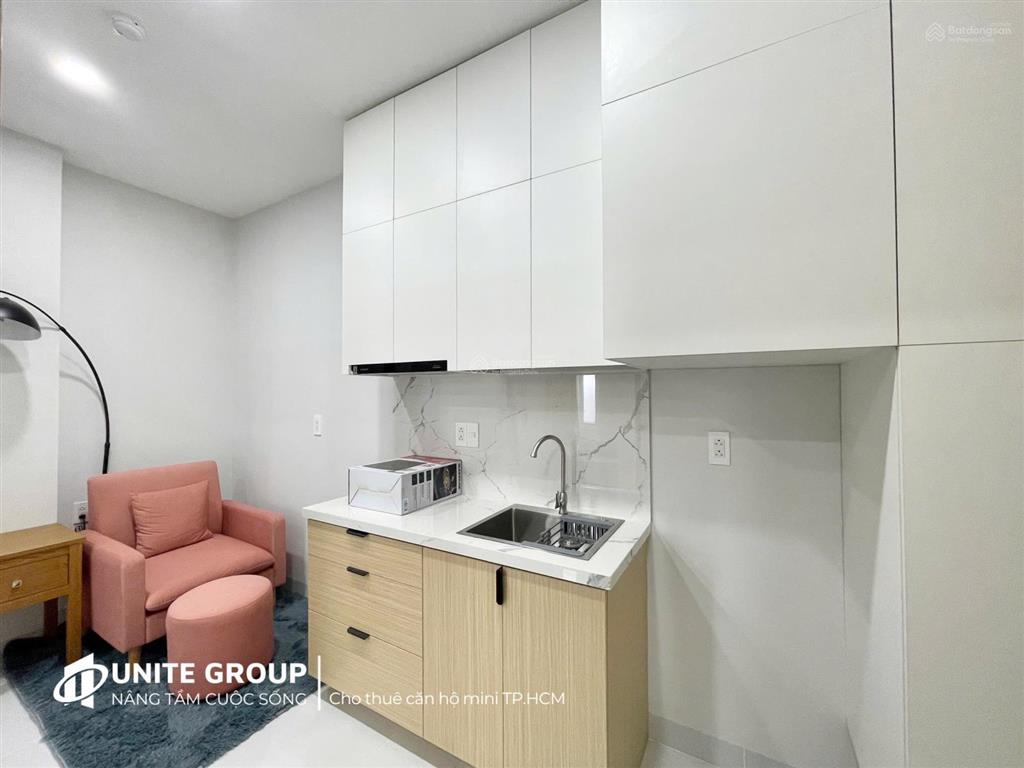 Căn hộ cao cấp ngay phan đăng lưu gần chợ bà chiểu sát q1,3  giá 6tr8  full nội thất, thang máy