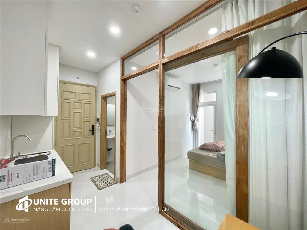 Căn hộ cao cấp ngay phan đăng lưu gần chợ bà chiểu sát q1,3  giá 6tr8  full nội thất, thang máy