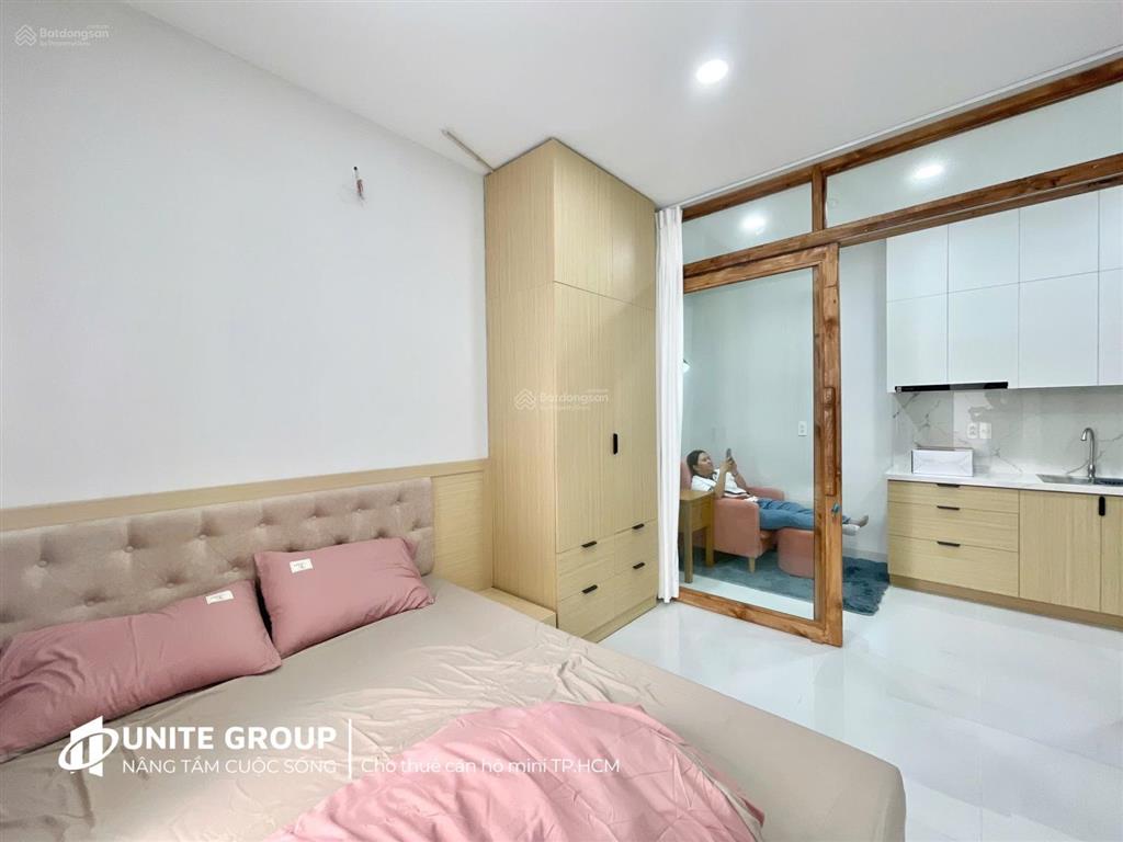 Căn hộ cao cấp ngay phan đăng lưu gần chợ bà chiểu sát q1,3  giá 6tr8  full nội thất, thang máy