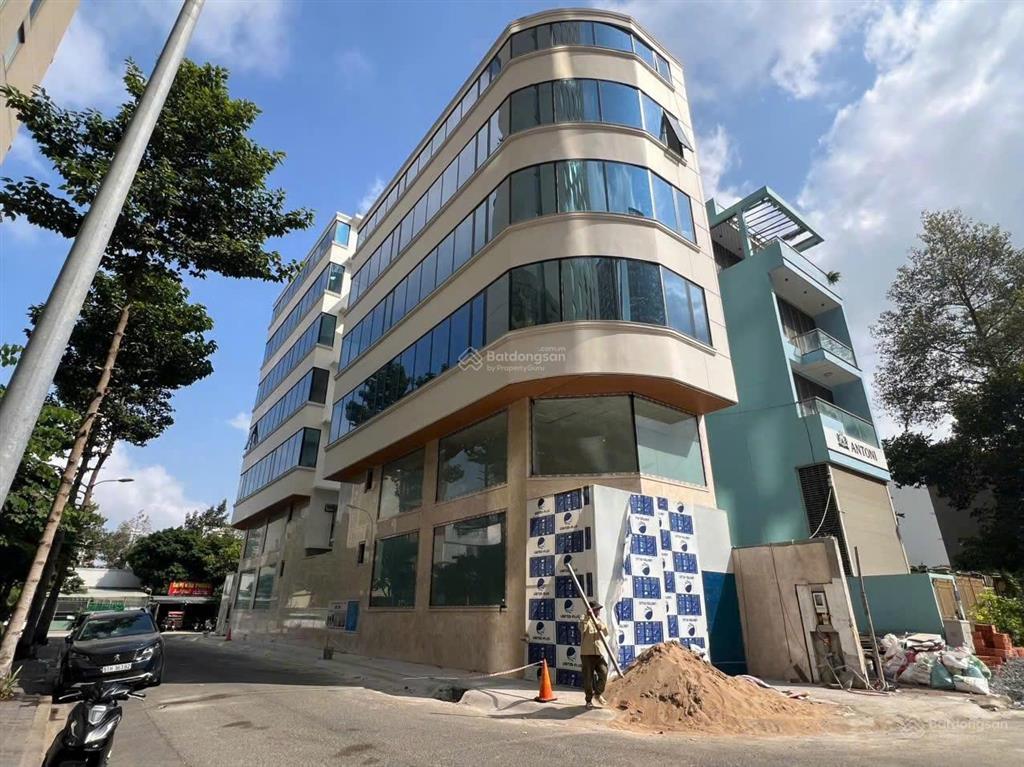 Em quân! cho thuê tòa nhà văn phòng 4 lầu tại trương văn bang  đảo kim cương  quận 2 giá 85tr