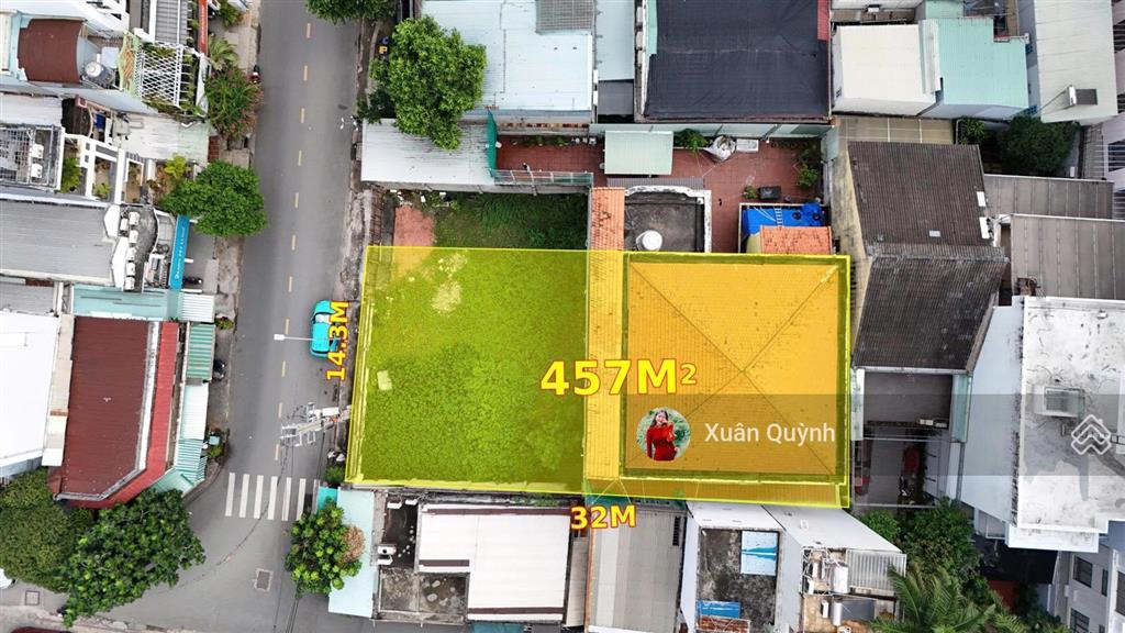 Khuôn đất duy nhất còn sót lại trên mặt tiền quốc hương 14.3m x 32m | 457m2 | có thể tách lẻ cho kh
