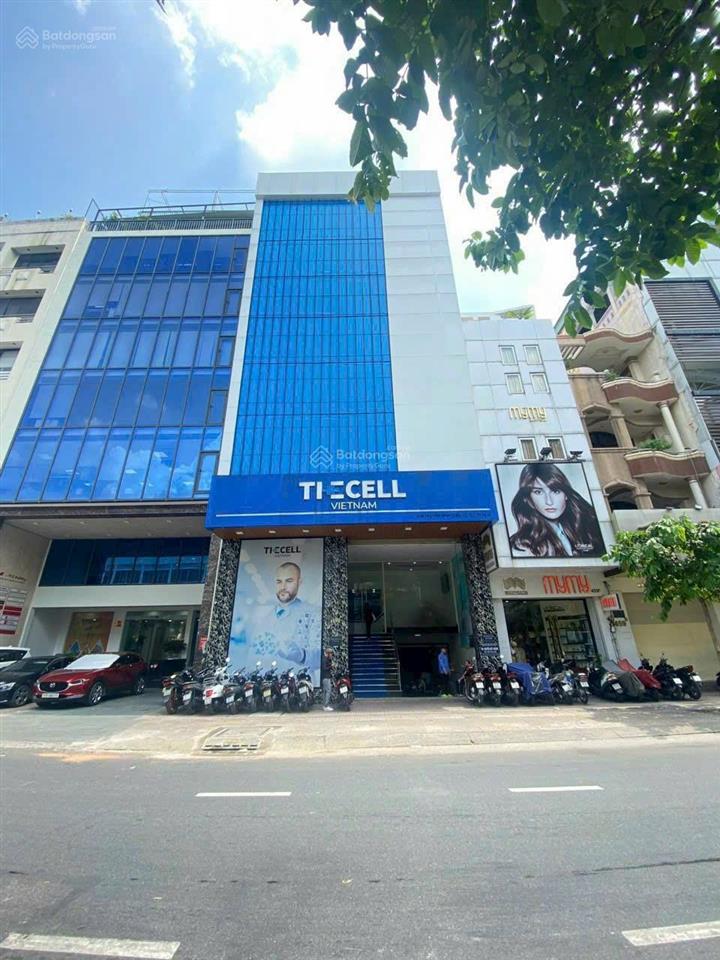 Bán nhà mt nguyễn cư trinh, quận 1 (8.6x23.5m)  hầm + 1 trệt 7 tầng, hđt 235tr/tháng, giá 75 tỷ