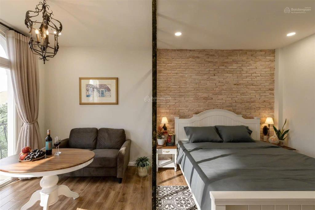 Cho thuê căn hộ 1pn ban công quận 1 thiết kế boutique hiện đại, full nội thất, đẹp như khách sạn