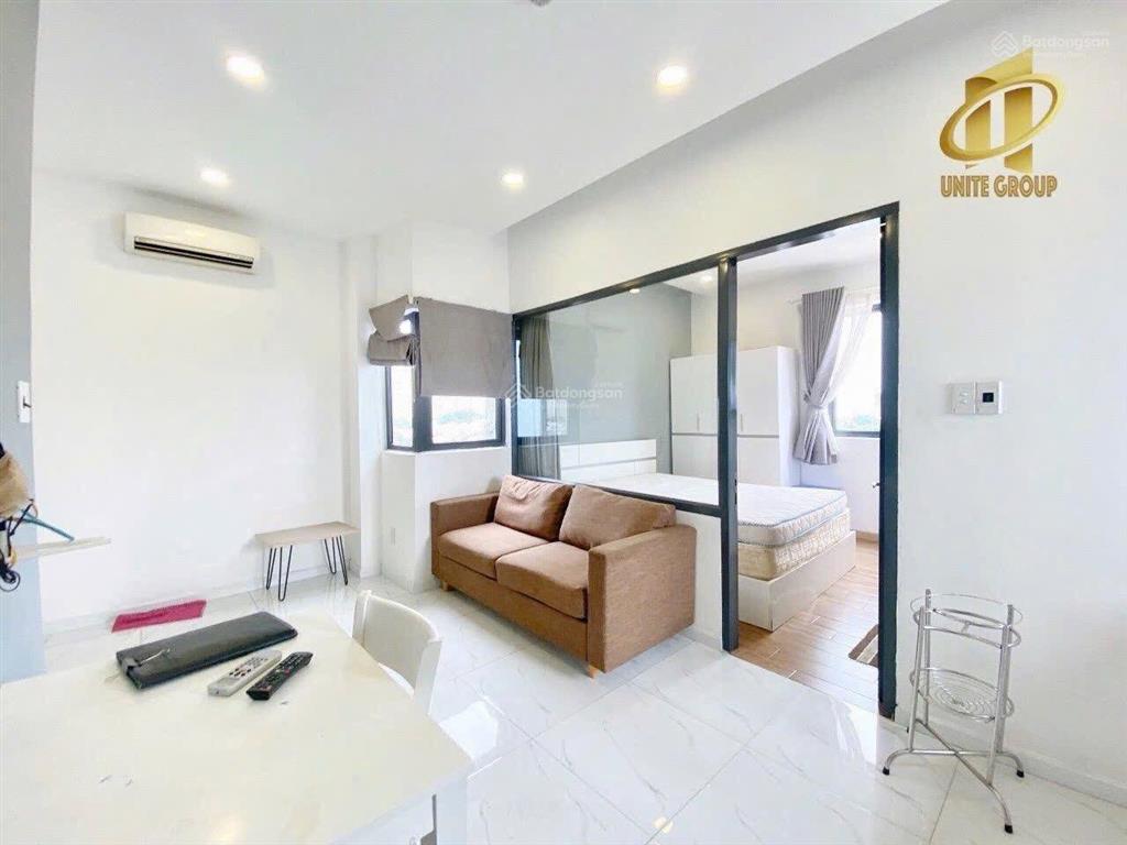 Cho thuê căn hộ 1pn tách bếp  thang máy bảo vệ dương bá trạc, quận 8 full nt