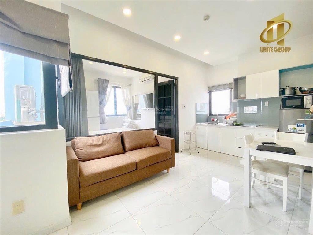Cho thuê căn hộ 1pn tách bếp  thang máy bảo vệ dương bá trạc, quận 8 full nt