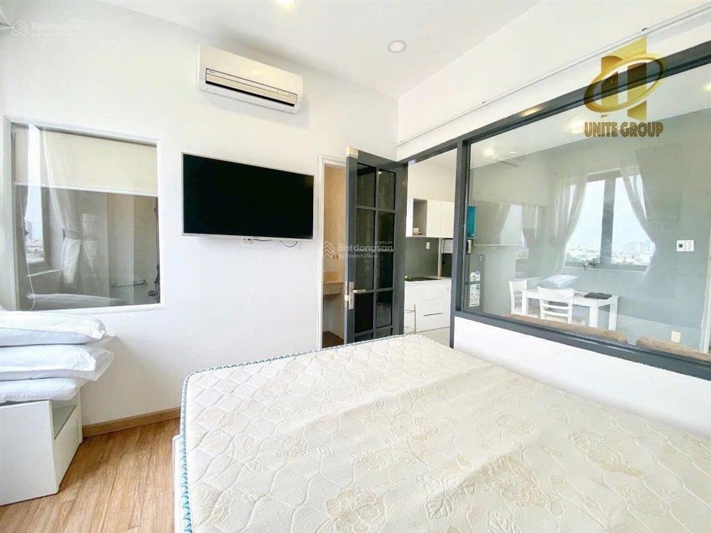 Cho thuê căn hộ 1pn tách bếp  thang máy bảo vệ dương bá trạc, quận 8 full nt