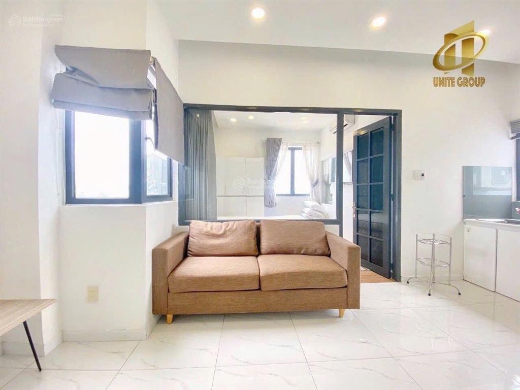 Cho thuê căn hộ 1pn tách bếp  thang máy bảo vệ dương bá trạc, quận 8 full nt