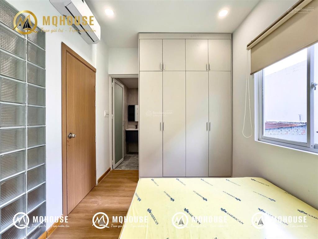 Cho thuê căn hộ 1pn tách bếp  máy giặt riêng (50m²) vườn chuối, quận 3