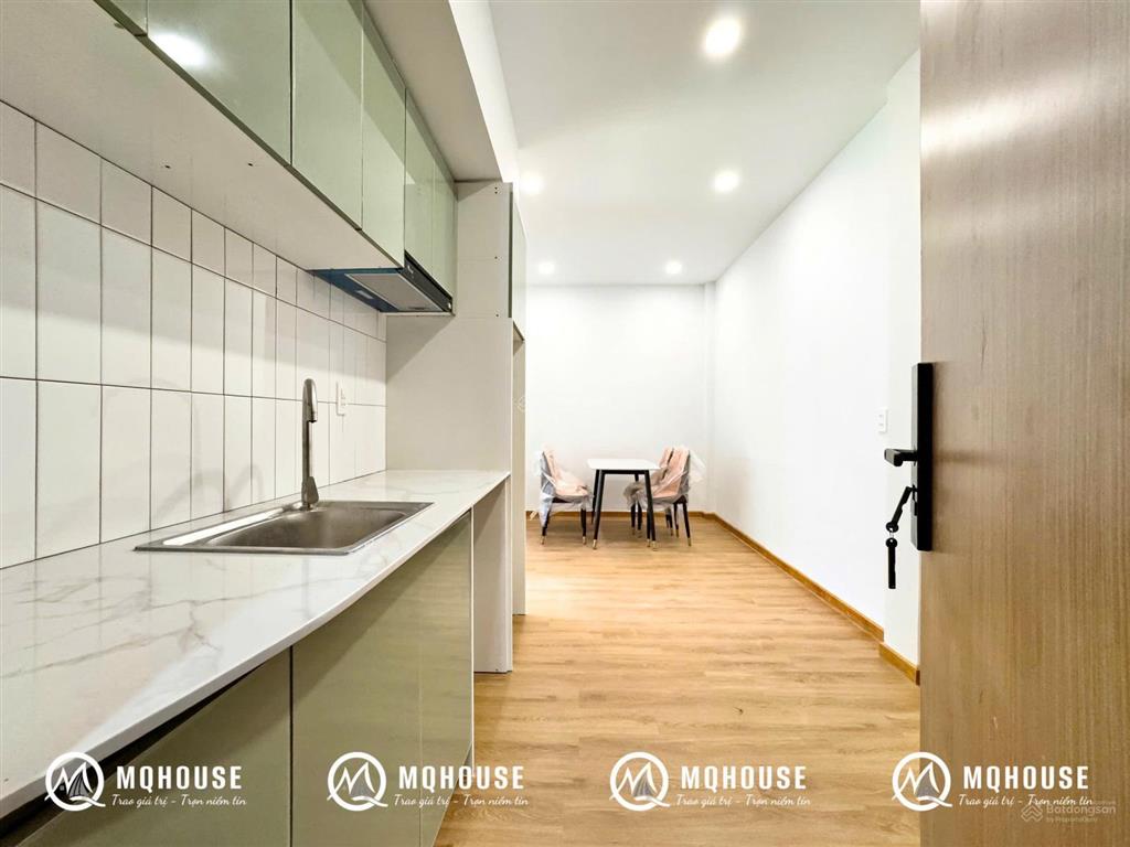 Cho thuê căn hộ 1pn tách bếp  máy giặt riêng (50m²) vườn chuối, quận 3